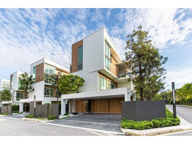 PS01 ให้เช่า บ้านเดี่ยว 3ชั้น วีเว่ VIVE พระราม9 ถนนกรุงเทพกรีฑา สไตล์ Modern Japanese บ้านใหม่ยังไม่เคยเข้าอยู่อาศัย บ้