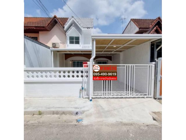 บ้านแฝด 2 ชั้น 30 ตร.ว. หมู่บ้านบัวทอง2 ตกแต่งสวย พร้อมอยู่ ใกล้ห้างสรรพสินค้า เซ็นทรัล เวสท์เกต , BIG C บางใหญ่