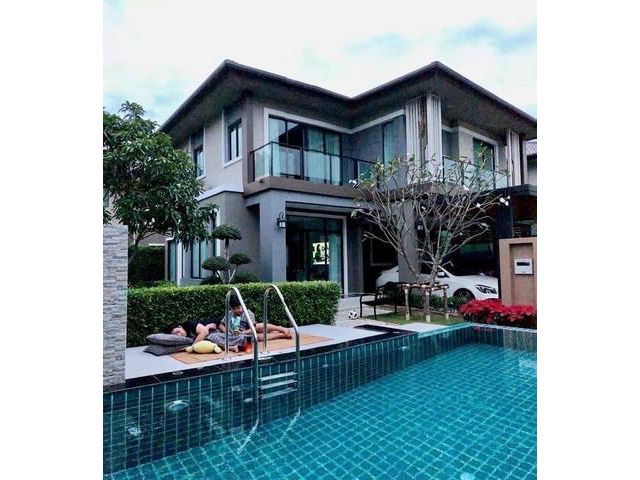 HS0586 ขายบ้านเดี่ยว 2 ชั้น ย่านพัฒนาการ เดอะ แพลนท์ เอ็กซคลูซีค พัฒนาการ 38