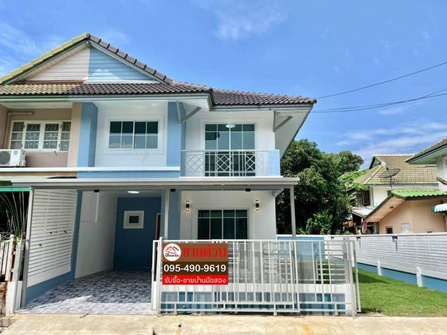 ทาวน์เฮ้าส์ 2 ชั้น 24 ตร.ว. หมู่บ้านพฤกษา33(หลังมุม) ถนนวัดลาดปลาดุก ทำเลดี รีโนเวทใหม่ สวยเกินราคา พร้อมอยู่