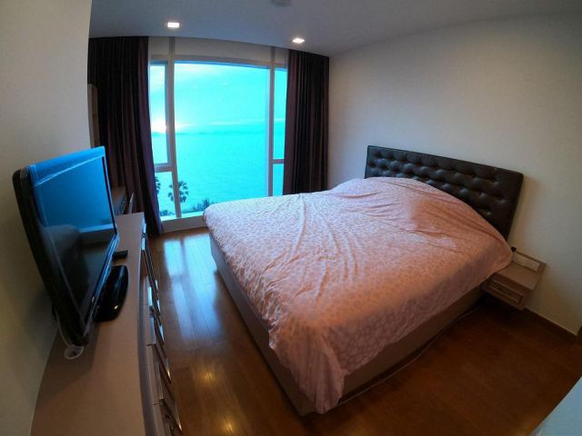 For sale The Palm wongamat beach 2 beds direct Sea view and sunset (S03-0540)
