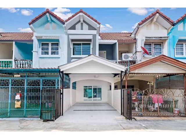 ทาวน์เฮ้าส์ 2 ชั้น พื้นที่ 18 ตร.ว. #โครงการติดถนนใหญ่ #หมู่บ้านบัวทองธานีเฟส 1 บางบัวทอง