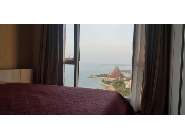 ขายคอนโด The Palm wongamat beach front 2beds room (S03-1087)