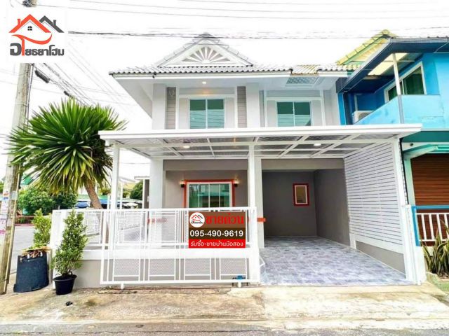 ทาวน์เฮ้าส์ 2 ชั้น พื้นที่ 23.9 ตร.ว.  ตกแต่งสวย ทำเลดี #หมู่บ้านพฤกษา30/1(หลังมุม) #ถนนวัดลาดปลาดุก  #นนทบุรี