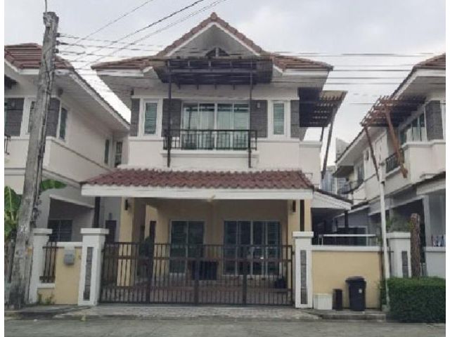 บ้านแฝด 2 ชั้น หมู่บ้านเปี่ยมสุข ติวานนท์ ซอยกรุงเทพ-นนท์ 3