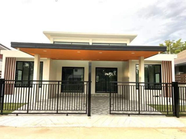 บ้านแฝด สร้างใหม่  สันผักหวาน หางดง จังหวัดเชียงใหม่  ราคา 1,890,000 บาท ฟรีโอน