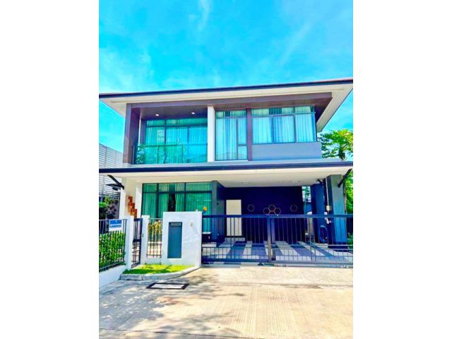 บ้านเดี่ยวหรู 2ชั้น MRTบูรพาเศรษฐ ให้เช่า คฤหาสน์