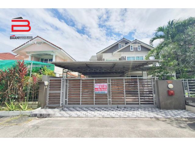 บ้านเดี่ยว หลังริม หมู่บ้าน มณีรินทร์ศรีราชา เนื้อที่ 133.7 ตรว. ถนนศรีราชา-หนองค้อ อ.ศรีราชา จ.ชลบุรี