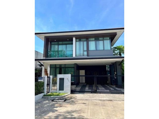 ให้เช่า บ้านเดี่ยว 2ชั้น บ้านเช่า หมู่บ้าน เศรษฐ สิริ กรุงเทพกรีฑา หลังมุม