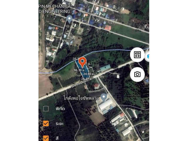 ที่ดินพื้นที่สีเหลืองอ่อนหนองขาม 2ไร่20วา ไร่ละ 2.7 ล้าน ต.หนองขาม อ.ศรีราชา จ.ชลบุรี