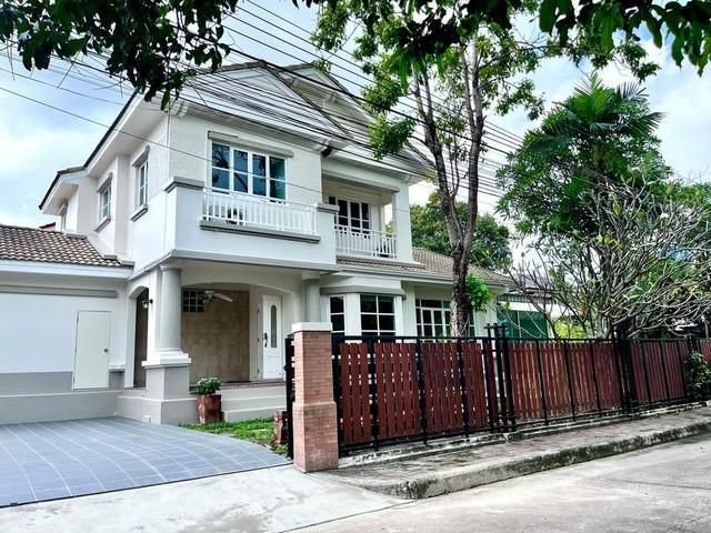 ขายบ้านเดี่ยว2 ชั้น บางปลา บางพลี หลังมุม