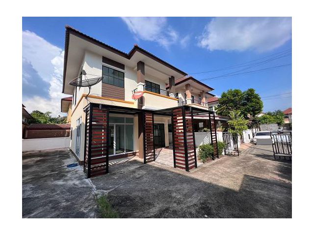 ขายบ้านเดี่ยว 2 ชั้น ม.เต็มสิริ เพลส หลังริม ซ.มิตรไมตรี 12/1 หนองจอก กทม 05770