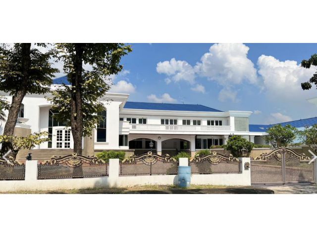 PK488ขายด่วนคฤหาสน์หรู 2 ชั้น เนื้อที่ 2 ไร่ 11 ตรว. หมู่บ้านปัญญาอินทรา P9  ถนนปัญญาอินทรา