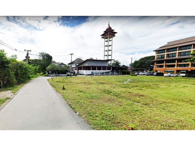 ที่ดินแปลงหัวมุม ติดถนน 2 ด้าน เขตอำเภอเมือง ใกล้แมคโคร