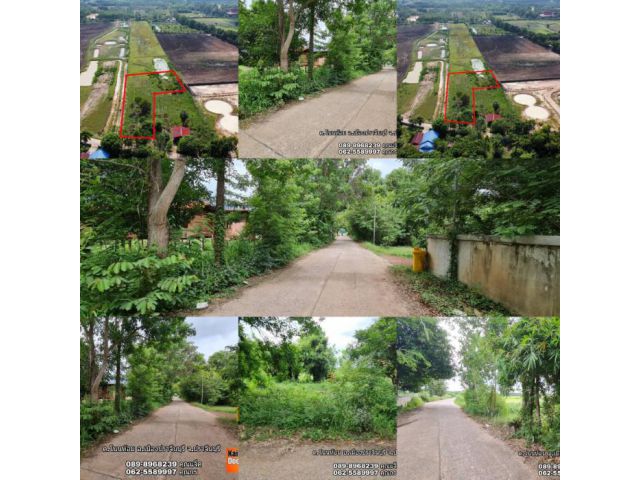 ขายที่ดินติดถนนคอนกรีต อ.เมืองปราจีนบุรี วิวสวยๆ  ต.โนนห้อม อ.เมืองปราจีนบุรี จ.ปราจีนบุรี เนื้อที่ 3 ไร่
