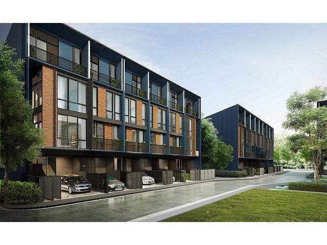 PDD02 ขาย ทาวน์โฮม 3.5 ชั้น โครงการ เฮ้าส์ 35 แจ้งวัฒนะ HAUS 35 CHAENGWATTANA สไตล์บ้านเน้นเพดานสูงโล่งโปร่ง ไม่อึดอัด แ