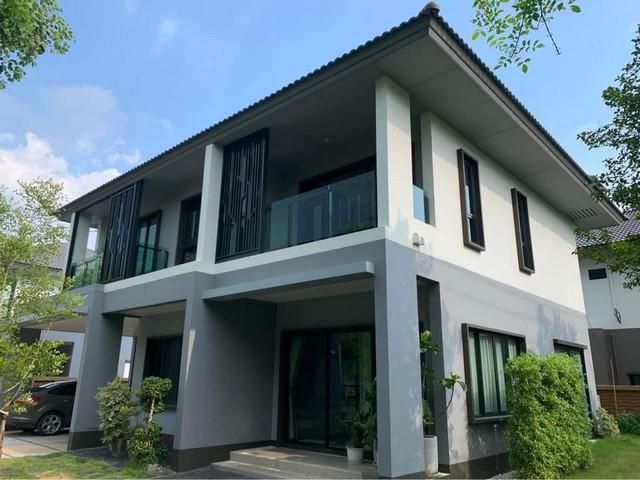 ให้เช่าบ้านเดี่ยว 2ชั้นบ้านหลังแปลงมุม เนื้อที่ 106 ตารางวา 4 ห้องนอน  3 ห้องน้ำ โครงการบุราสิริ วงแหวน-อ่อนนุช บ้านใหม่
