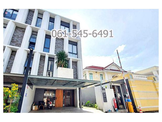 ขาย ทาวน์โฮม บ้านภูริปุรี สตรีวิทยา 2 (Baan Puripuri Satriwittaya 2) หลังมุม แต่งสวยมาก ทำเลดี สุดคุ้ม