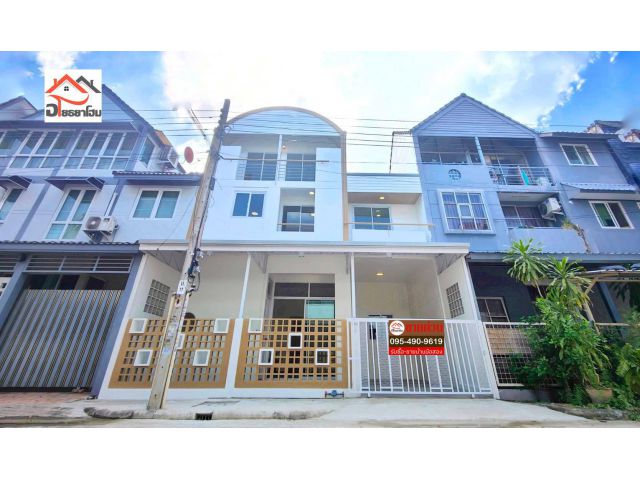 ทาวน์โฮม 3 ชั้น พื้นที่ 25 ตร.ว. ทำเลหายาก ราคาถูกสุดส่งท้ายปี #เมืองทองธานีถนนแจ้งวัฒนะ  #หมู่บ้านลูกกอล์ฟ #ติวานนท์