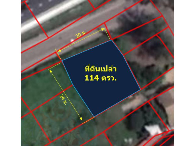 L189-ขายที่ดินเปล่า 114 ตรว. (ต.ช้างเผือก อ.เมืองเชียงใหม่)