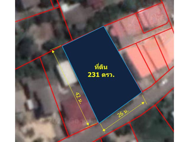 L216-ขายที่ดินพร้อมสิ่งปลูกสร้าง 231 ตรว. (ต.ดอนแก้ว อ.สารภี)