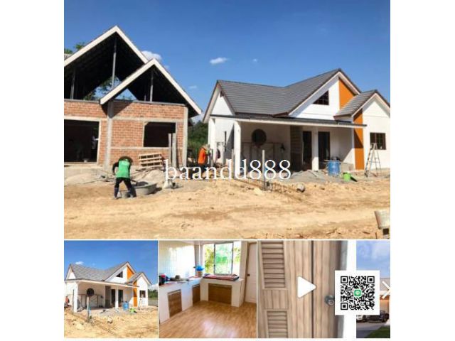 จองเพียง 5000 กับโครงการบ้านชั้นเดียว modern ดีไซน์สวย  สันทราย-ป่าไผ่