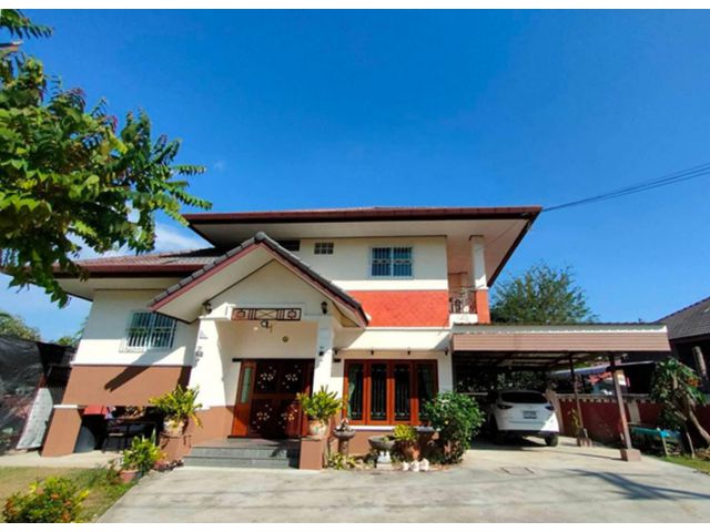 ขายด่วน ปรับลดทันที 5.5 แสนบาท บ้านเดี่ยว 2 ชั้น นอกโครงการ ต.หนองจ๊อม อ.สันทราย จ.เชียงใหม่