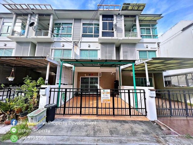 ขายทาวน์โฮม หมู่บ้าน เดอะเมทโทร พระราม 9 ติดถนนมอเตอร์เวย์