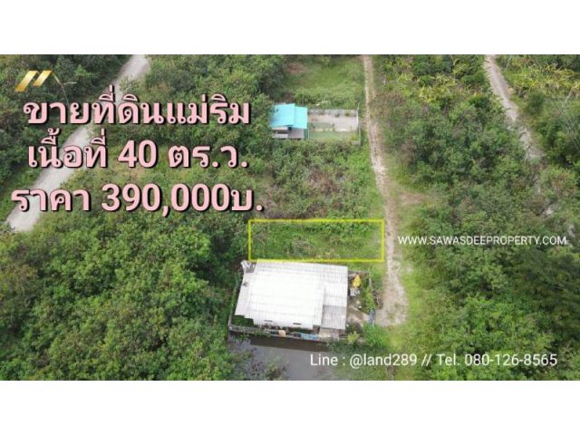 ขายที่ดินแม่ริม จ.เชียงใหม่ ใกล้ถนนหลวง(107)ราชภัฏเชียงใหม่ เนื้อที่ 40 ตร.ว. ตรงข้าม สพป.เชียงใหม่เขต2
