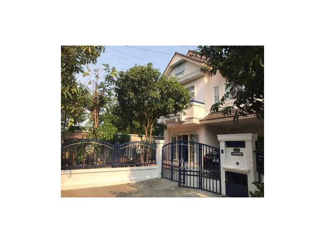 ให้เช่าบ้านเดี่ยว 2 ชั้น 59 ตร.วา ธารารมณ์ PARKWAY CHALET ซอยรามคำแหง 190/1 ย่านมีนบุรี ใกล้ม.เกษมบัณฑิต (ADN554)