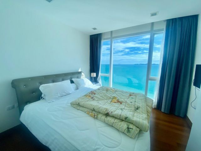 For SaleThe Palm Wongamat Beach Front Pattaya  1Beds Sea view (S03-0915)
