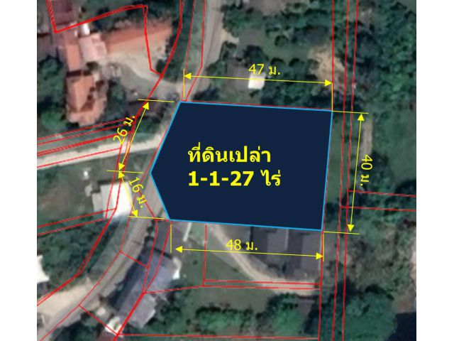 L386-ขายที่ดินเปล่า 1-1-27 ไร่ ( ต.สันพระเนตร อ.สันทราย จ.เชียงใหม่)