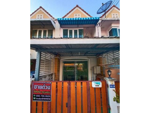 ทาวน์เฮ้าส์ หมู่บ้านอู่ทองเพลส 5 ลำลูกกา คลอง 3