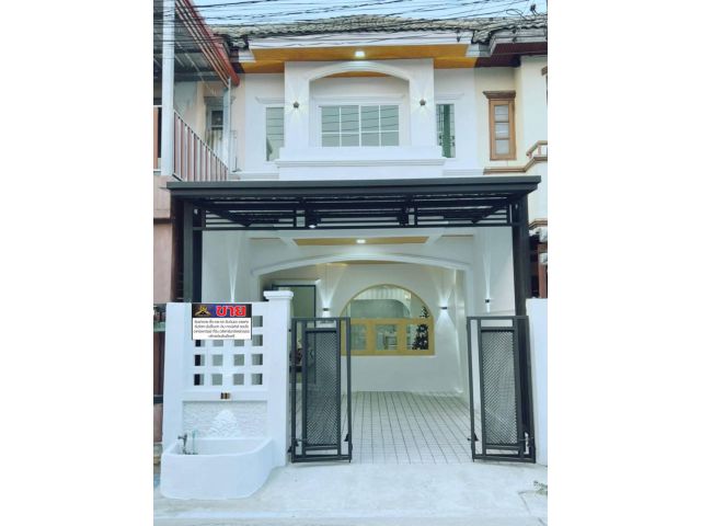 ทาวน์เฮ้าส์ 2 ชั้นตกแต่งใหม่ เฟอร์นิเจอร์พร้อม #หมู่บ้านพรพิมานวิลล์ รังสิตคลอง5 บ้านหันหน้าทิศใต้ บ้านโซนปทุมธานี