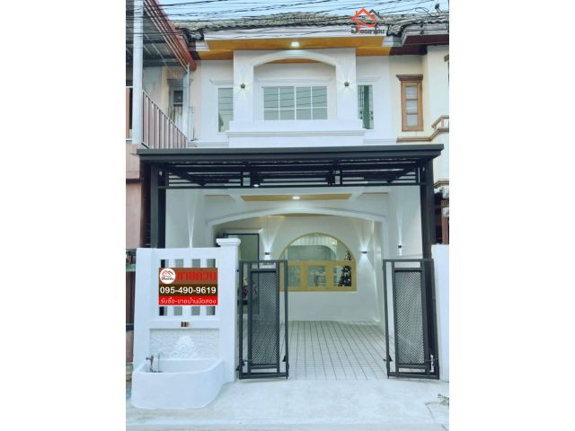 ทาวน์เฮ้าส์ 2 ชั้น พื้นที่ 16 ตร.ว. รีโนเวทใหม่ บ้านสวย ทำเลดี #หมู่บ้านพรพิมานวิลล์​ รังสิต​คลอง5 #หันหน้า​ทิศใต้