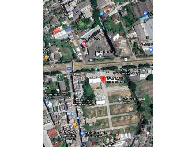 L100 ขายที่ดิน 18 ไร่ ติดถนนเพชรเกษม ผังสีแดง พ.1 ที่ดินถมแล้ว แปลงใหญ่ ราคาถูก