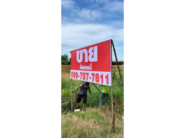 ที่ดินใกล้อบต.หนองเพรางาย อ. ไทรน้อย จ.นนทบุรี