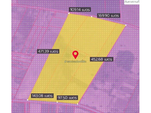 L101 ขายที่ดิน 70 ไร่ ผังม่วง แปลงยาว ฉะเชิงเทรา ใกล้นิคมเกตุเวย์ ติดถนน 2 ด้าน ราคาถูก