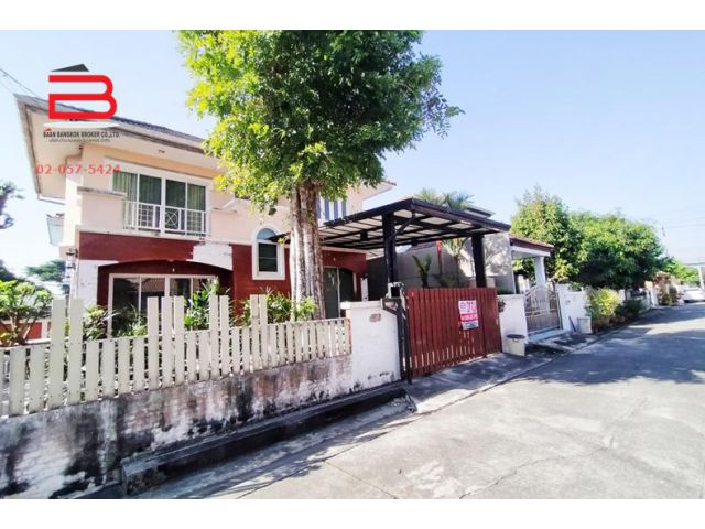 บ้านเดี่ยว 2 ชั้น โครงการ คุณาลัย บางใหญ่ เนื้อที่ 52.5 ตรว. ถนนกาญจนาภิเษก อ.บางใหญ่ จ.นนทบุรี