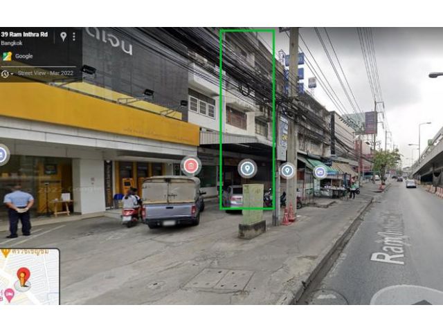 ให้เช่าอาคาร4ชั้น รามอินทรา กม8 เพิ่งรีโนเวทใหม่