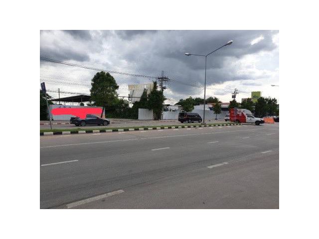 ขายที่ดิน3ไร่ติดถนนเทพรักษ์(รัตนโกสินทร์ตัดใหม่)ใกล้Big Cสะพานใหม่