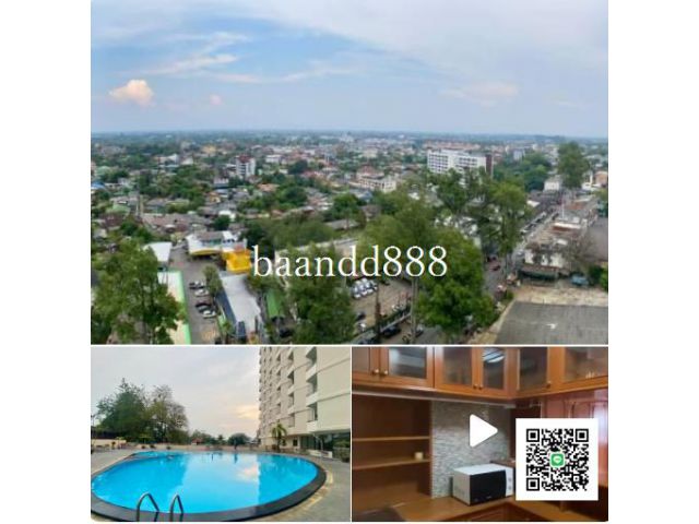 ขาย River side condo ริมแม่น้ำปิงห้องเลขสวย ชั้น 18  ห้อง 1818