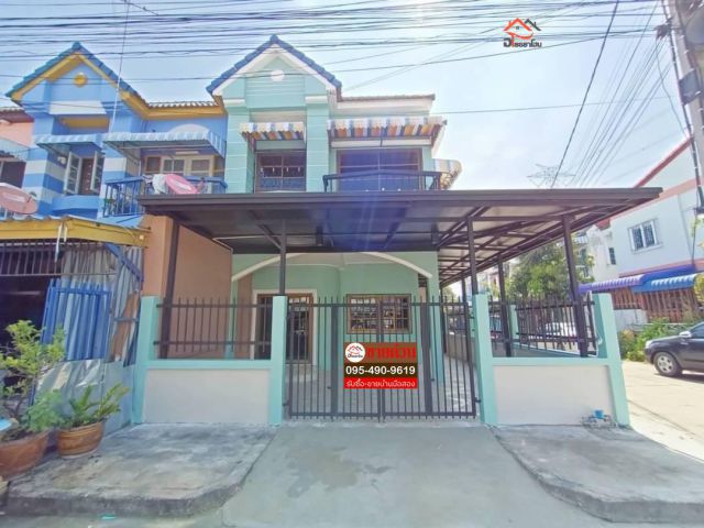 ทาวน์เฮ้าส์ 2 ชั้น พื้นที่ 24 ตร.ว. แปลงริม ถนนเมน ตกแต่งใหม่พร้อมอยู่ #หมู่บ้านศุภกร