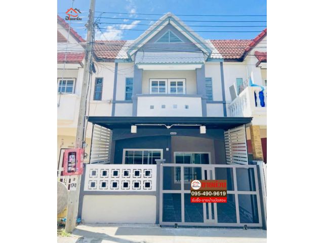 ทาวน์เฮ้าส์ 2 ชั้น พื้นที่ 18 ตร.ว. ถนนเมน ตกแต่งใหม่พร้อมอยู่ #หมู่บ้านสวีทโฮมปาร์ค