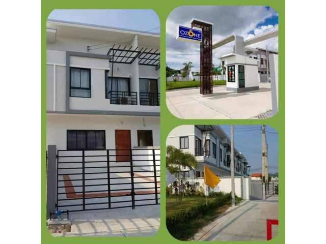 บ้านให้เช่าบ้านฉาง ระยอง(ทางลงหาดพยูน) หมู่บ้านมายโอโซน ทาวน์โฮม 2 ชั้น ติดถนนหลัก