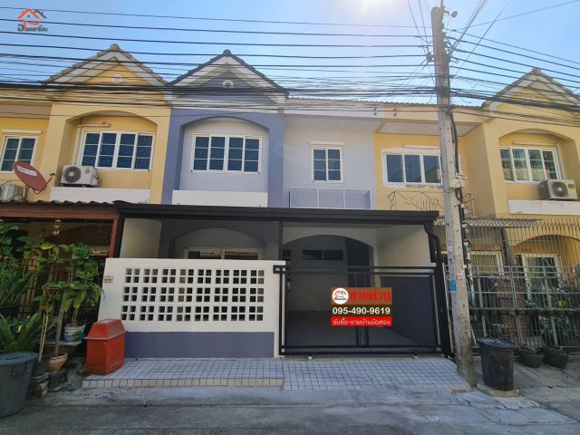 ทาวน์เฮ้าส์ 2 ชั้น พื้นที่ 20.1 ตร.ว. ตกแต่งสวยพร้อมอยู่ #หมู่บ้านบัวทองธานีพาร์ควิลล์8 #ซอยวัดไผ่เหลือง