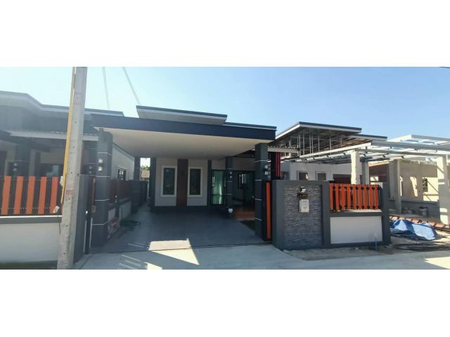 เปิดจองบ้านเดี่ยวสร้างใหม่ สไตล์โมเดิร์น โครงการโมเดิร์นโฮม อมตะหนองซ้ำซาก