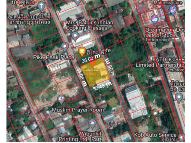 ขายที่ดินพร้อมสิ่งปลูกสร้าง ติดถนนสองด้าน ซอยวชิรธรรมสาธิต 36 และ ซอยวชิรธรรมสาธิต 38