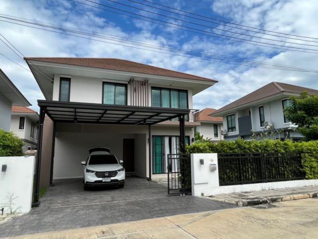บ้านเดี่ยว ให้เช่า สัมมากร คลอง7 ติดถนนรังสิต-นครนายก