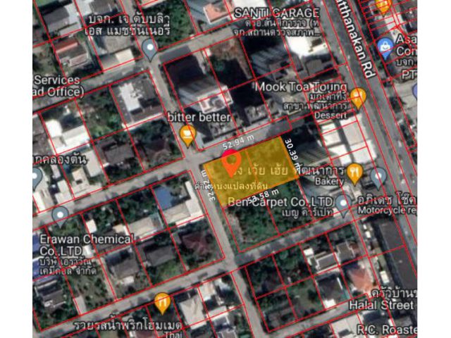 ขาย ที่ดินเปล่า ซอยพัฒนาการ 78 เขตสวนหลวง เนื้อที่ 1 ไร่เศษ
